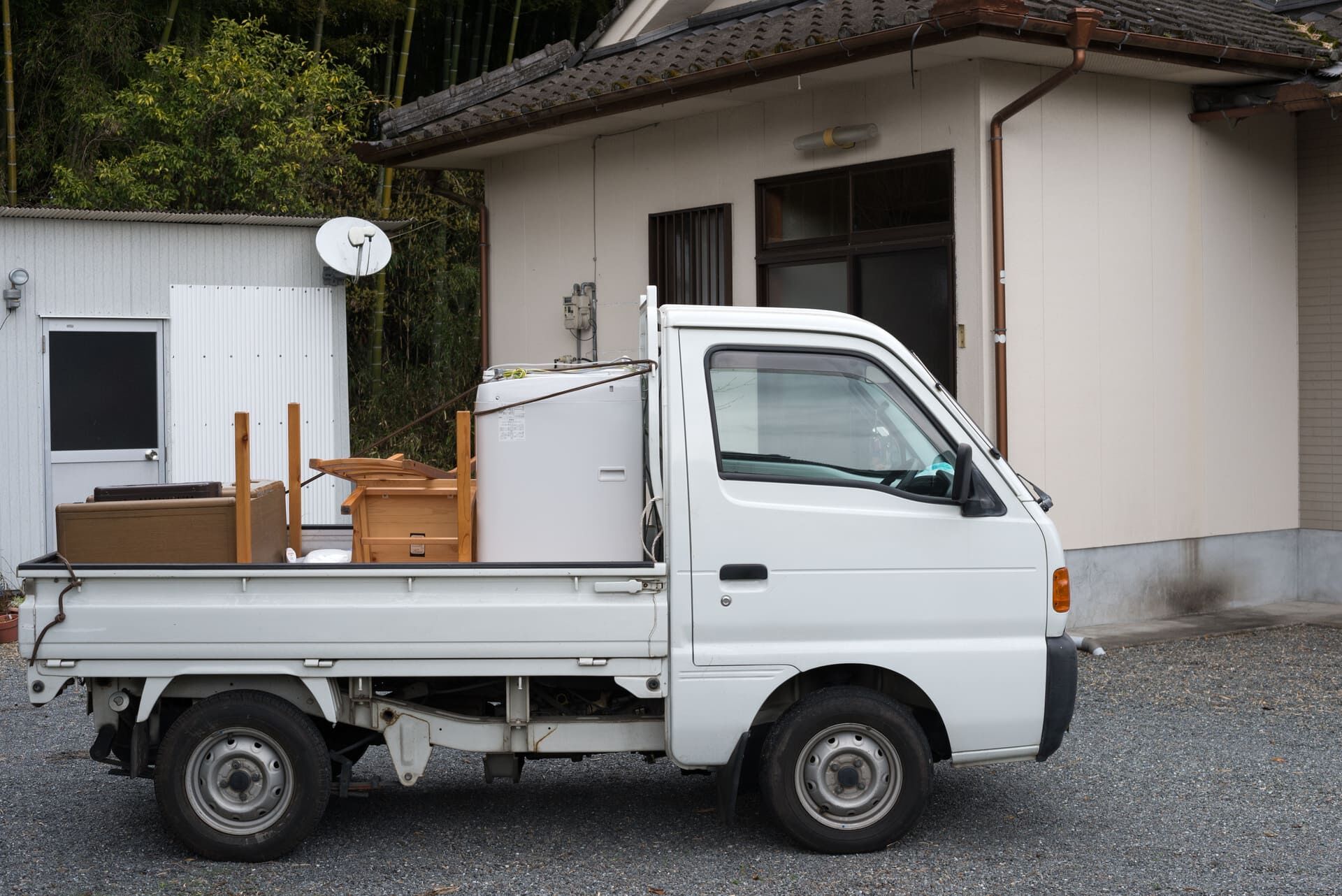 家中丸ごとの片付けを実施