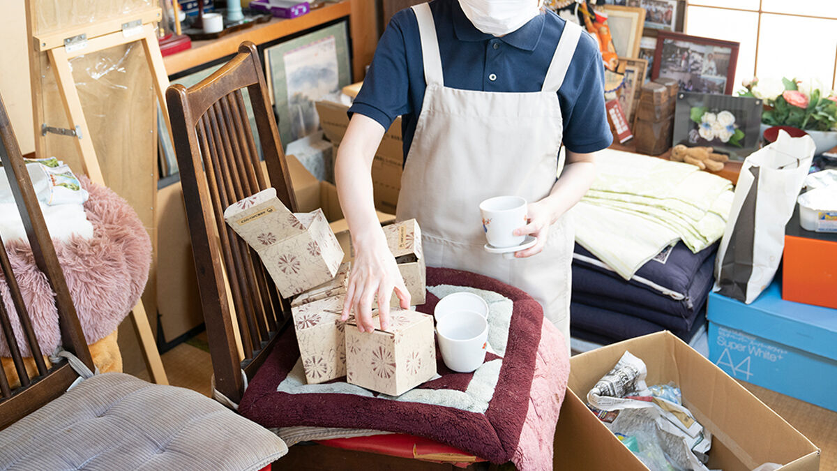 片付けや不用品の処分など幅広く対応